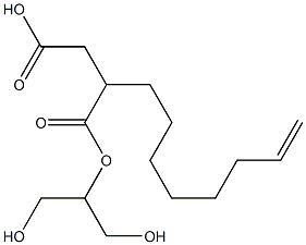 2-(7-Octenyl)succinic acid hydrogen 1-[2-hydroxy-1-(hydroxymethyl)ethyl] ester