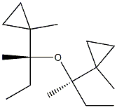 (+)-Ethyl[(R)-1-(1-methylcyclopropyl)ethyl] ether Struktur
