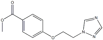 4-[2-(2H-1,2,4-Triazol-2-yl)ethoxy]benzoic acid methyl ester