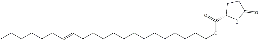 (S)-5-Oxopyrrolidine-2-carboxylic acid 14-henicosenyl ester 结构式