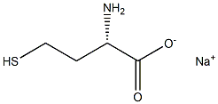 L-ホモシステインナトリウム 化学構造式