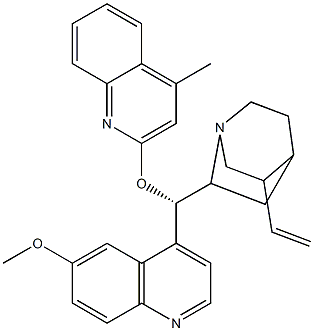 (9S)-6'-Methoxy-9-[(4-methylquinolin-2-yl)oxy]cinchonan