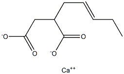  2-(2-Pentenyl)succinic acid calcium salt