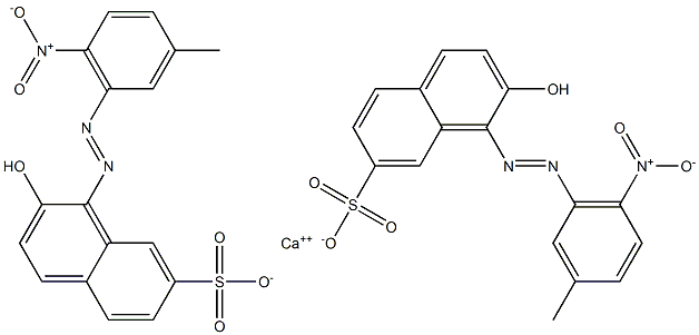 Bis[1-[(3-methyl-6-nitrophenyl)azo]-2-hydroxy-7-naphthalenesulfonic acid]calcium salt