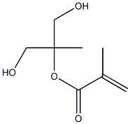 Methacrylic acid 1,1-bis(hydroxymethyl)ethyl ester Structure
