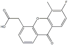 6-Fluoro-5-methyl-9-oxo-9H-xanthene-4-acetic acid