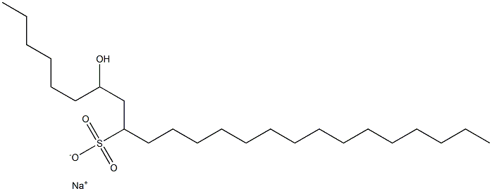 7-Hydroxytetracosane-9-sulfonic acid sodium salt