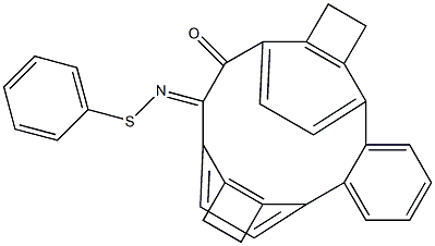 1,2-[o-Phenylenebis(ethylene-4,1-phenylene)]-1,2-ethanedione 1-(S-phenyl thioxime) Structure