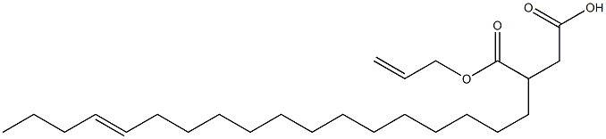 3-(14-Octadecenyl)succinic acid 1-hydrogen 4-allyl ester Structure