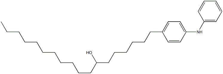 4-(7-Hydroxyoctadecyl)phenylphenylamine|