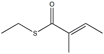 (E)-2-Methyl-2-butenethioic acid S-ethyl ester