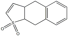 3a,4,9,9a-Tetrahydronaphtho[2,3-b]thiophene 1,1-dioxide Struktur