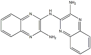 2,2'-Iminobis(3-aminoquinoxaline) Structure