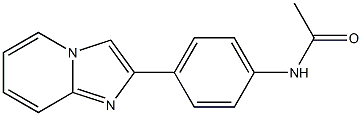 (4'-[Imidazo[1,2-a]pyridin-2-yl]acetanilide) Structure