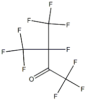 1,1,1,3,4,4,4-Heptafluoro-3-(trifluoromethyl)-2-butanone 结构式
