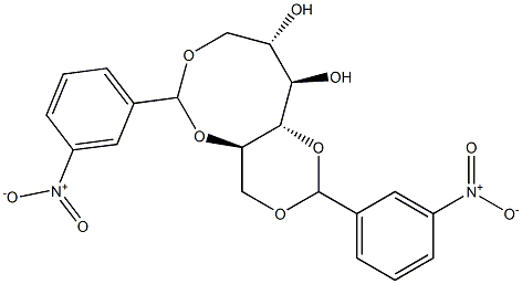1-O,5-O:4-O,6-O-Bis(3-nitrobenzylidene)-D-glucitol