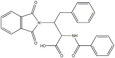 2-(Benzoylamino)-3-(1,3-dioxo-2H-isoindol-2-yl)-4-phenylbutyric acid