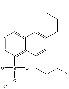  6,8-Dibutyl-1-naphthalenesulfonic acid potassium salt