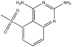 2,4-Diamino-5-methylsulfonyl-quinazoline
