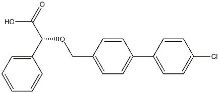 (2R)-2-[4-(4-Chlorophenyl)benzyloxy]-2-phenylacetic acid