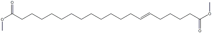 14-Icosenedioic acid dimethyl ester Struktur