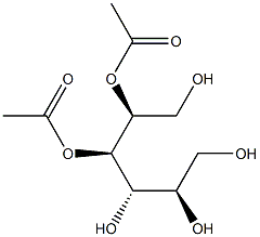 L-Glucitol 4,5-diacetate Struktur