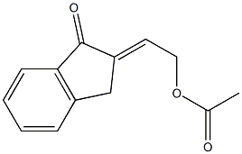 2-[(E)-2-Acetyloxyethylidene]indan-1-one|