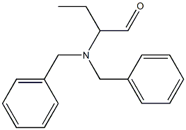 2-(Dibenzylamino)butanal Structure