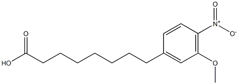 8-(5-Methoxy-4-nitrophenyl)octanoic acid