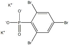 2,4,6-Tribromophenylphosphonic acid dipotassium salt 结构式