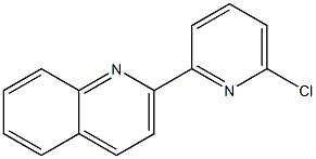 2-(6-Chloro-2-pyridinyl)quinoline Structure