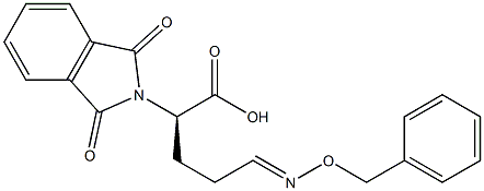 (2R)-2-(1,3-Dioxoisoindolin-2-yl)-5-benzyloxyiminopentanoic acid