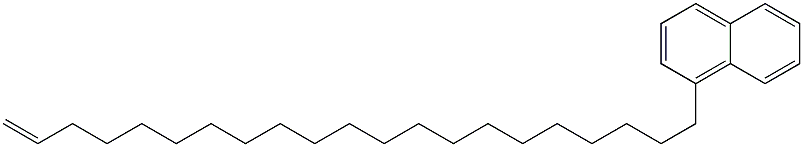 1-(20-Henicosenyl)naphthalene Structure