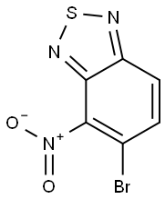 4-Nitro-5-bromo-2,1,3-benzothiadiazole Structure