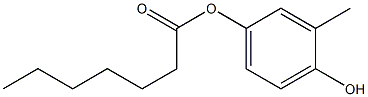 Heptanoic acid 4-hydroxy-3-methylphenyl ester|