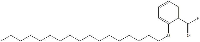 2-(Heptadecyloxy)benzoyl fluoride 结构式