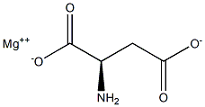 (R)-2-Aminosuccinic acid magnesium salt Struktur