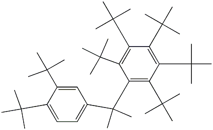 2-(Penta-tert-butylphenyl)-2-(3,4-di-tert-butylphenyl)propane
