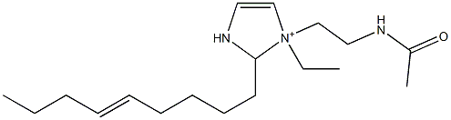 1-[2-(Acetylamino)ethyl]-1-ethyl-2-(5-nonenyl)-4-imidazoline-1-ium