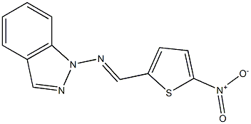 2-[(1H-Indazol-1-yl)iminomethyl]-5-nitrothiophene