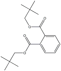 Phthalic acid dineopentyl ester Structure