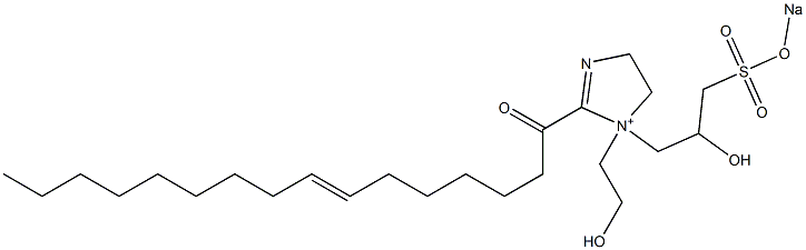 1-(2-Hydroxyethyl)-1-[2-hydroxy-3-(sodiooxysulfonyl)propyl]-2-(7-hexadecenoyl)-2-imidazoline-1-ium