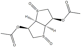 (3R,3aR,6R,6aR)-3,6-Bis(acetyloxy)-2,3,3a,5,6,6a-hexahydrothieno[3,2-b]thiophene 1,4-dioxide