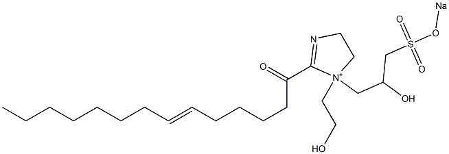  1-(2-Hydroxyethyl)-1-[2-hydroxy-3-(sodiooxysulfonyl)propyl]-2-(6-tetradecenoyl)-2-imidazoline-1-ium