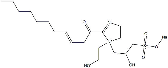 1-(2-Hydroxyethyl)-1-[2-hydroxy-3-(sodiooxysulfonyl)propyl]-2-(3-undecenoyl)-2-imidazoline-1-ium
