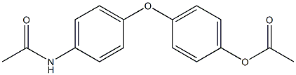 Acetic acid 4-[4-(acetylamino)phenoxy]phenyl ester
