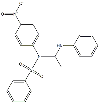  N-[1-[(Phenyl)amino]ethyl]-N-(4-nitrophenyl)benzenesulfonamide