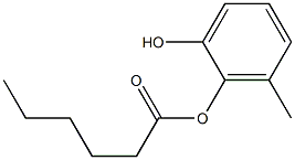 Hexanoic acid 2-hydroxy-6-methylphenyl ester|