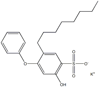  5-Hydroxy-2-octyl[oxybisbenzene]-4-sulfonic acid potassium salt