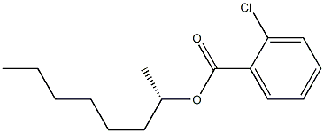 (+)-o-Chlorobenzoic acid (S)-1-methylheptyl ester
